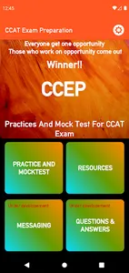 CCEP : Cdac Ccat Exam Preparat screenshot 1