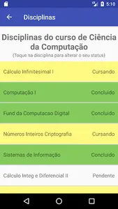 Minha Grade UFRJ screenshot 4