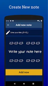 cat notepad screenshot 1