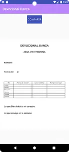 Devocional Danza screenshot 3