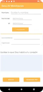 Devocional Ministracion screenshot 1
