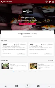 Yamaguchi Sushi screenshot 3