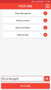 PickOne screenshot 1