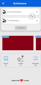 BusPariseva  Bus Timetable App screenshot 3