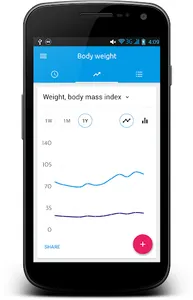 Weight Diary screenshot 1