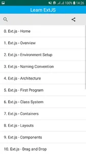 ExtJS Tutorial screenshot 0