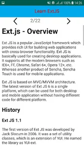 ExtJS Tutorial screenshot 1