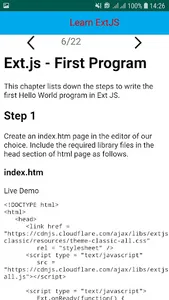 ExtJS Tutorial screenshot 5