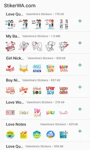 Valentine Day WAStickerApps screenshot 3