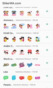 Valentine Day WAStickerApps screenshot 4