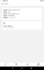 Dewar - App Inspectores screenshot 3