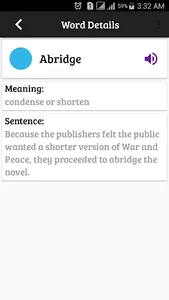 SAT Vocabulary : SAT Flashcard screenshot 1