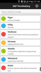 SAT Vocabulary : SAT Flashcard screenshot 4