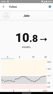 Dexcom Follow mmol/L DXCM15 screenshot 2