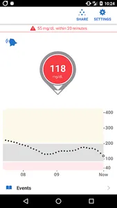 Dexcom G6 mg/dL DXCM2 screenshot 1