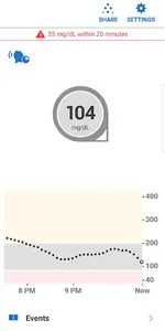 Dexcom G6 screenshot 2