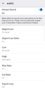 Dexcom G6 screenshot 3