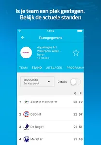 knzb waterpolo screenshot 1