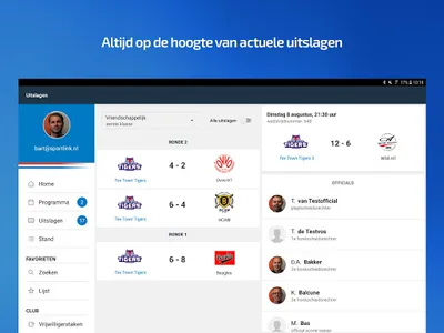 knzb waterpolo screenshot 6