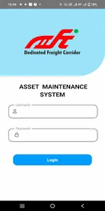 DFCCIL Asset Management System screenshot 0