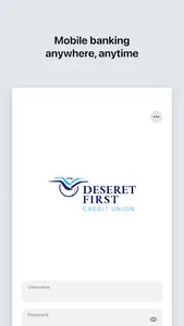 Deseret 1st CU Mobile Banking screenshot 0