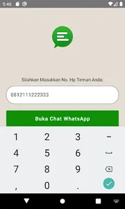 ClickToChat WA - Indonesia screenshot 2