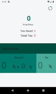 Discount Calculator screenshot 1
