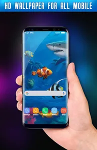 Fish Live Wallpaper Aquarium P screenshot 3