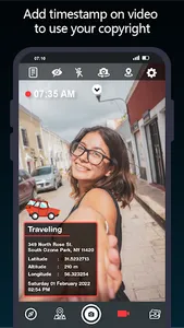 Smart GPS Camera - Timestamp screenshot 10