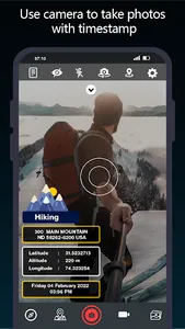 Smart GPS Camera - Timestamp screenshot 8