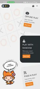 Dora: Tic Tac Toe Multiplayer screenshot 1