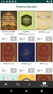 Medrese Dersleri, Arapça, Müna screenshot 2
