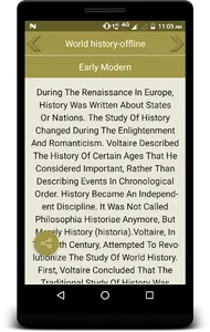 World history - offline screenshot 2