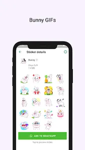 Animal Stickers and GIFs screenshot 5