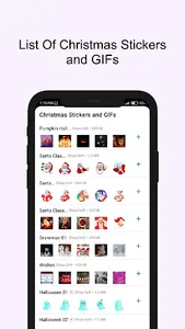 Christmas Stickers and GIFs screenshot 0