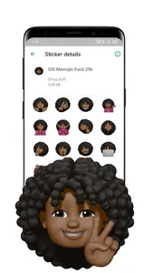 1700+ iOS Memojis for WA screenshot 4