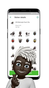 1700+ iOS Memojis for WA screenshot 5