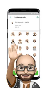 1700+ iOS Memojis for WA screenshot 6