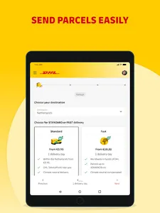 My DHL screenshot 18