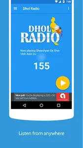 Dhol Radio - Punjabi Radio screenshot 0