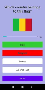 Quiz screenshot 1