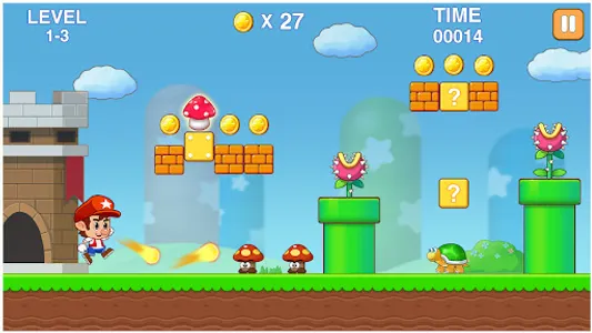 Super Bobby Bros :Running Game screenshot 0