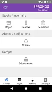 DiaMS - Stock management (DiaM screenshot 2