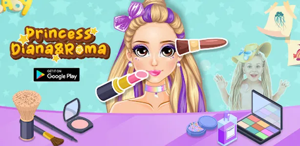 Diana Make Up - Dress Up Game screenshot 3