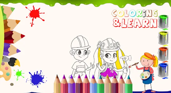 Diana and Roma - Coloring book screenshot 0