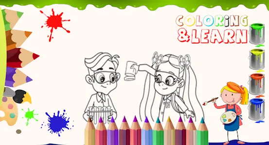 Diana and Roma - Coloring book screenshot 2
