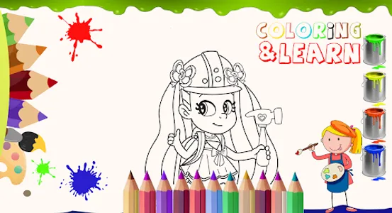 Diana and Roma - Coloring book screenshot 25