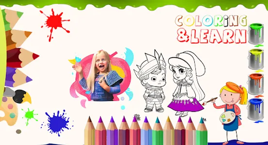 Diana and Roma - Coloring book screenshot 5