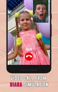 Kids Diana Video Call Prank screenshot 1