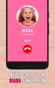 Kids Diana Video Call Prank screenshot 3